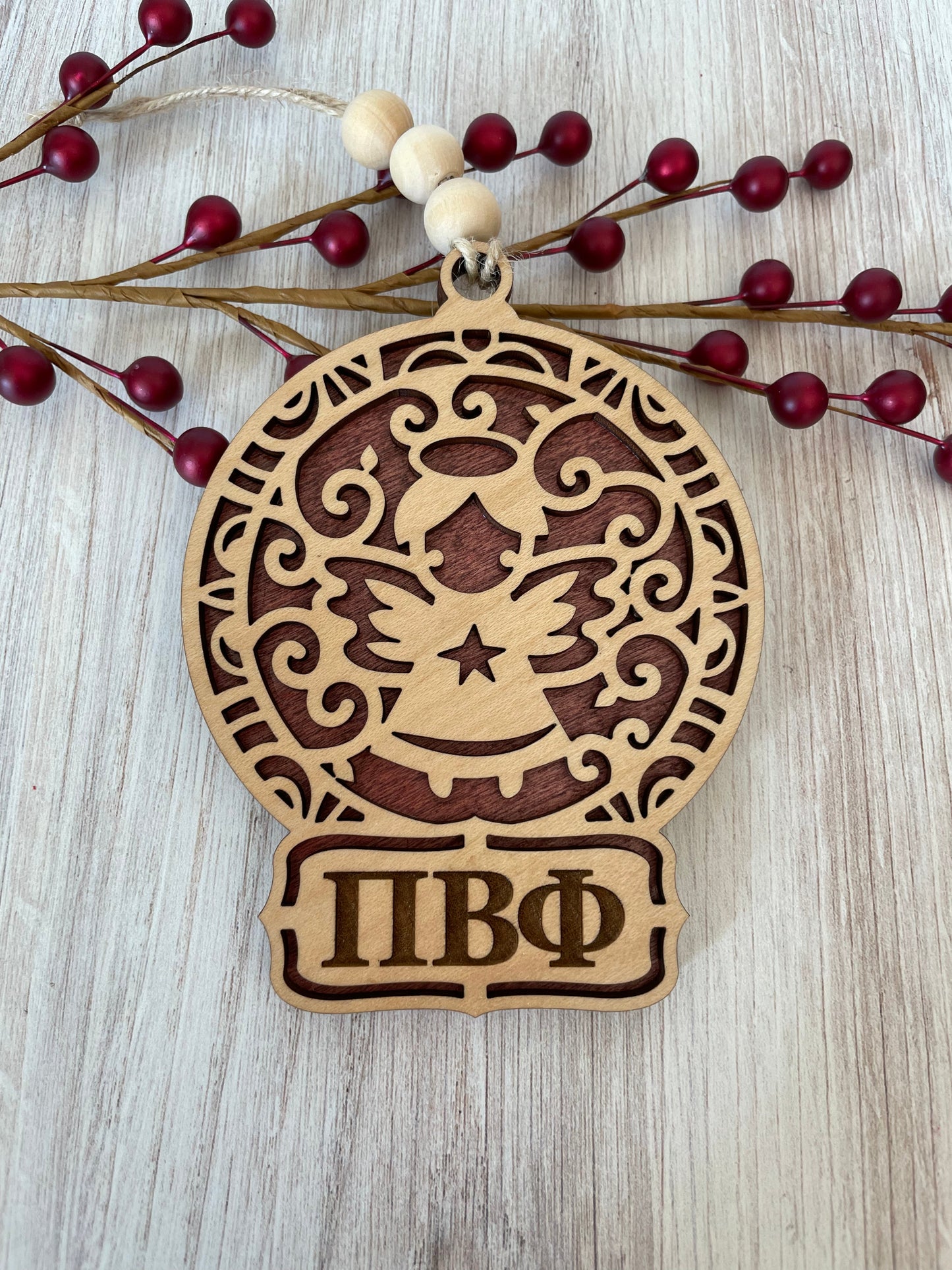 Pi Beta Phi Angel Ornament